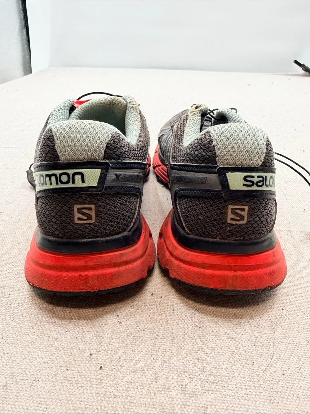 Salomon Mint Green Mesh Slip-On Athletic Shoe